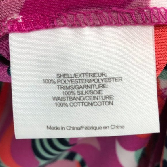 Tory Burch Tulip Augustina Pink Red Sleeveless Tie Back Dress - Picture 10 of 16